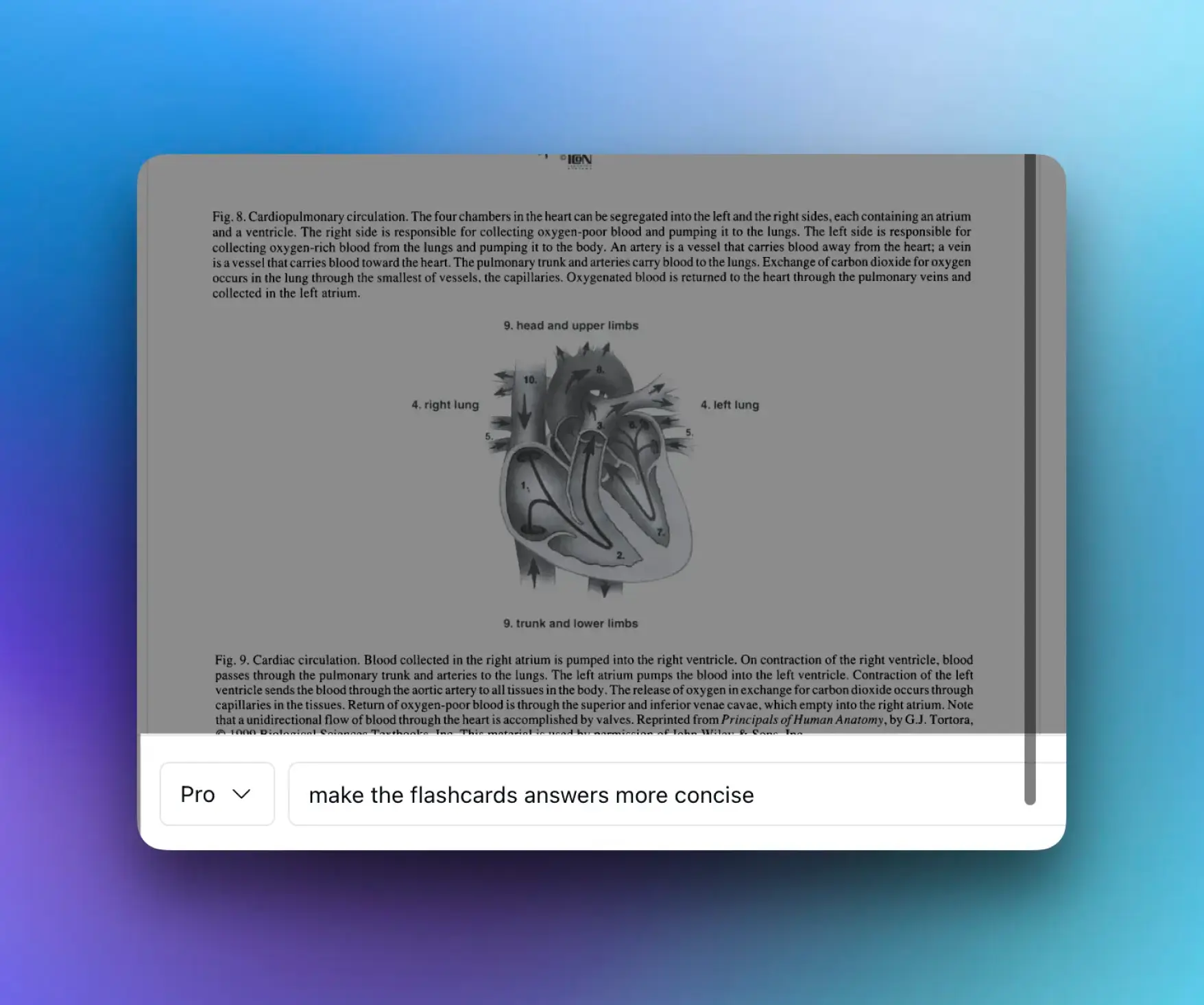 Refine flashcards