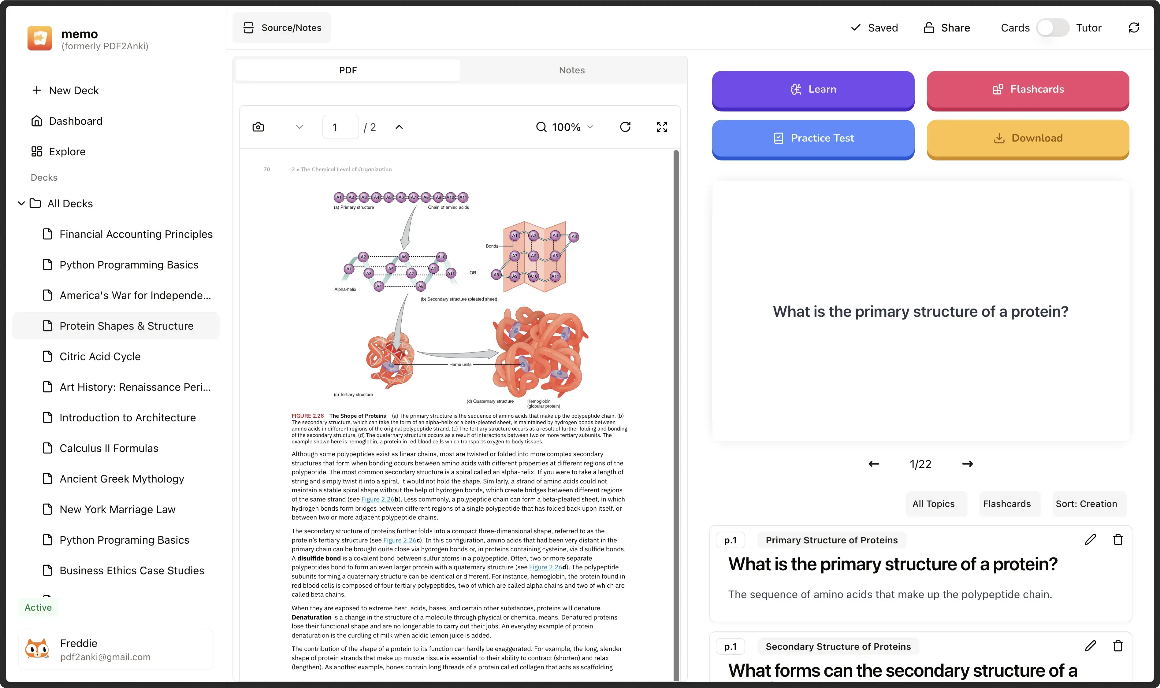 Flashcard Generation Free AI Flashcard Maker | PDF to Flashcards Generator